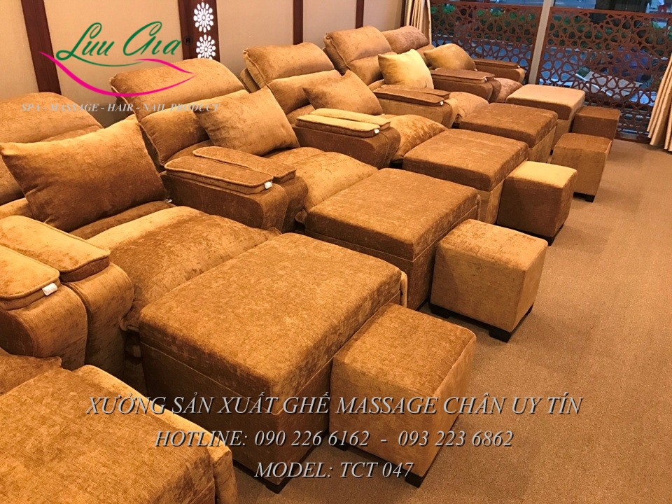 ghế matxa chân nâng hạ